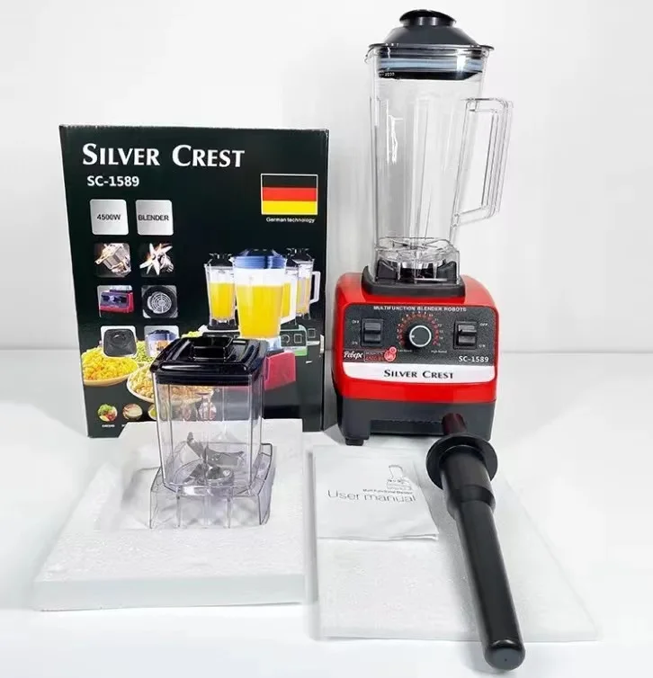 2 in 1 two cup 9525 motor blender 4500w bledner 2L capacity good power