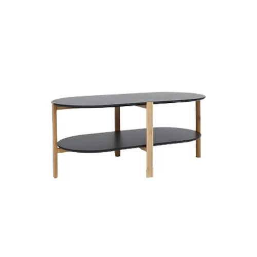 modern designer space saver living room corner mdf oval shape sofa side center coffee table for sitting room