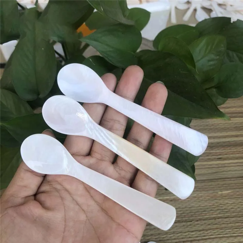 Wholesale Exquisite Nacre Mother Of Pearl Caviar Spoon For Fancy Dinner