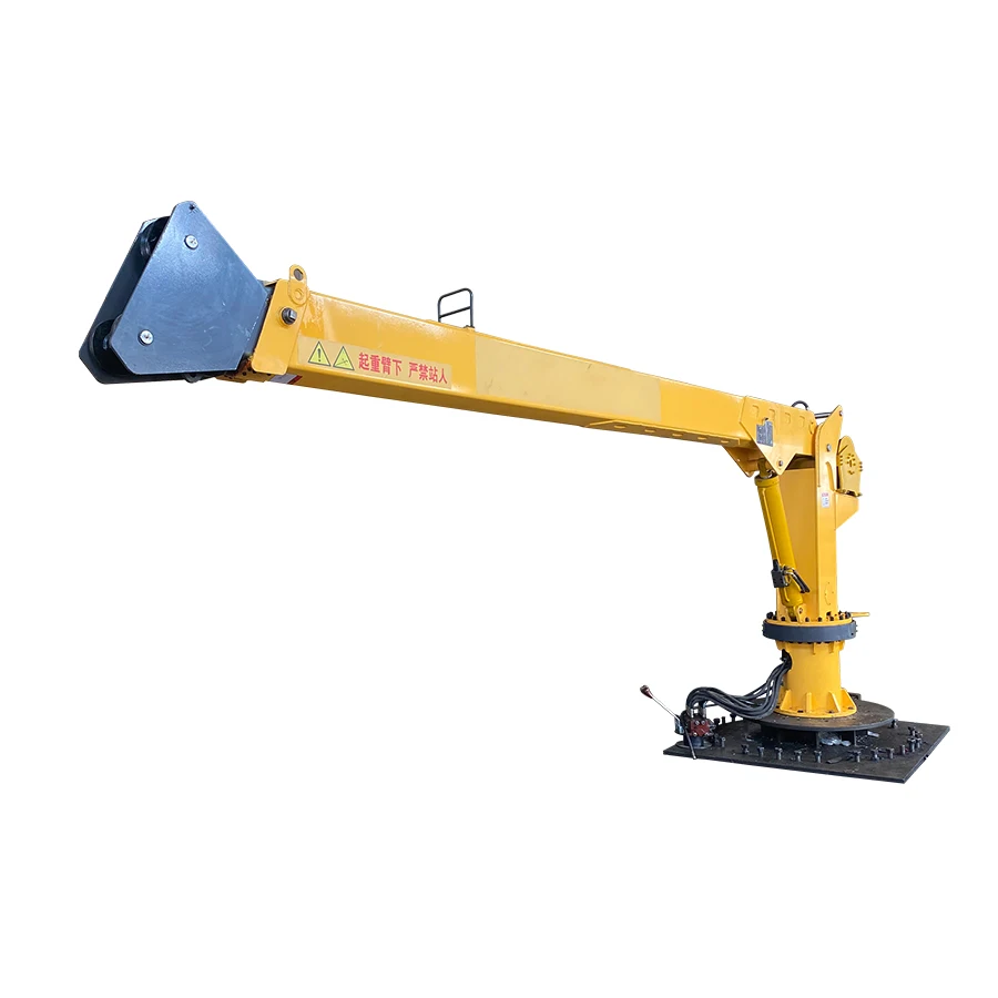 Marine Track Mounted Telescopic Hydraulic Ship Unloading Crane