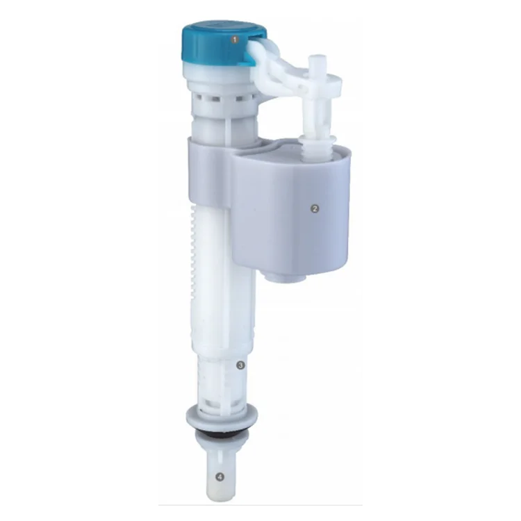 Top Quality Bottom Entry Inlet Toilet Fill Valve With Plastic Threaded Tank Fittings For Dual Flush Cistern Mechanism