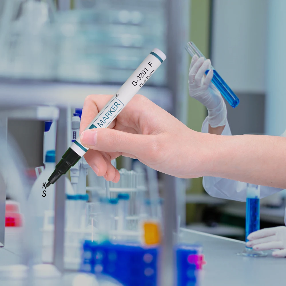 geemarker lab marker G-3201 Oil resistant and waterproof Alcohol resistance