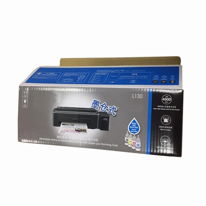 100% оригинальный новый 4-цветный принтер A4 EcoTank L130 для принтера EPSON InkTank сублимационного