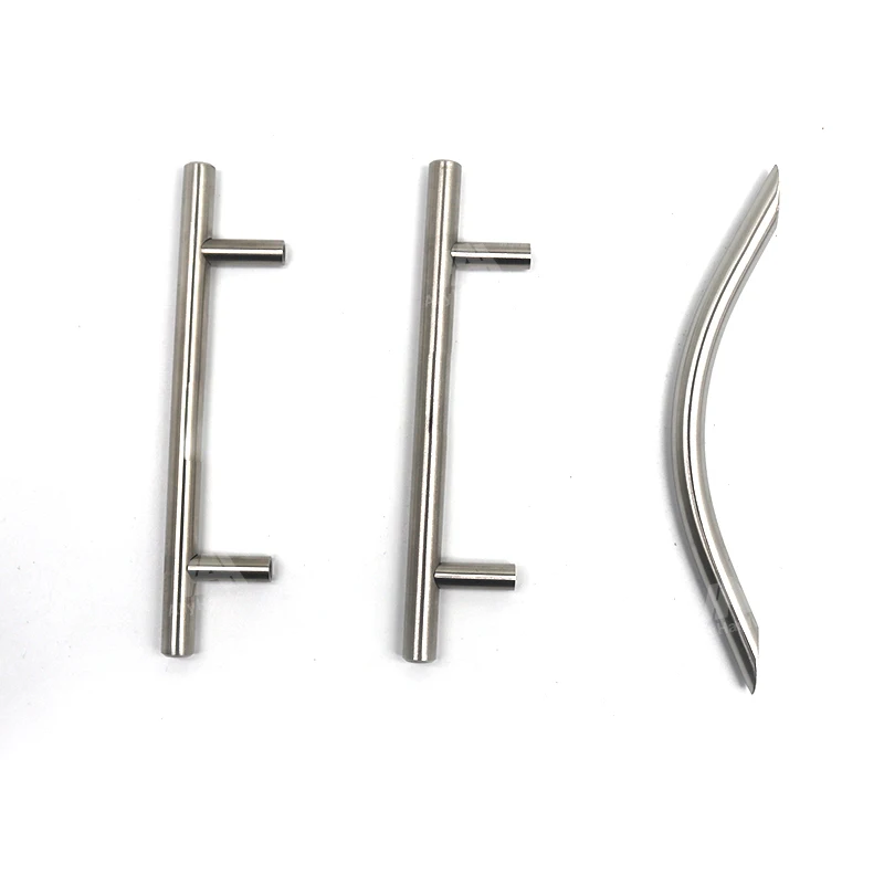 Stainless Steel Furniture Kitchen Cabinet Handles Dresser Wardrobe Door Sliver Pull Handle