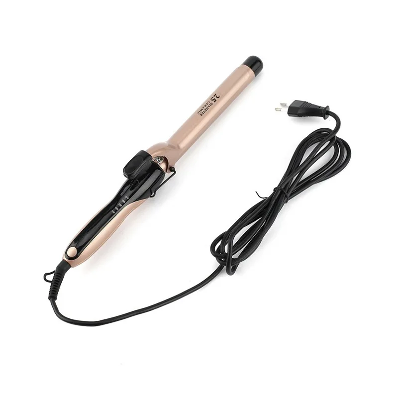 Curling Iron For Professional 9-28Mm Tong Wand Hair Curler Titanium Perm PCT Heating Electric Styling Tool Rotating Automatic