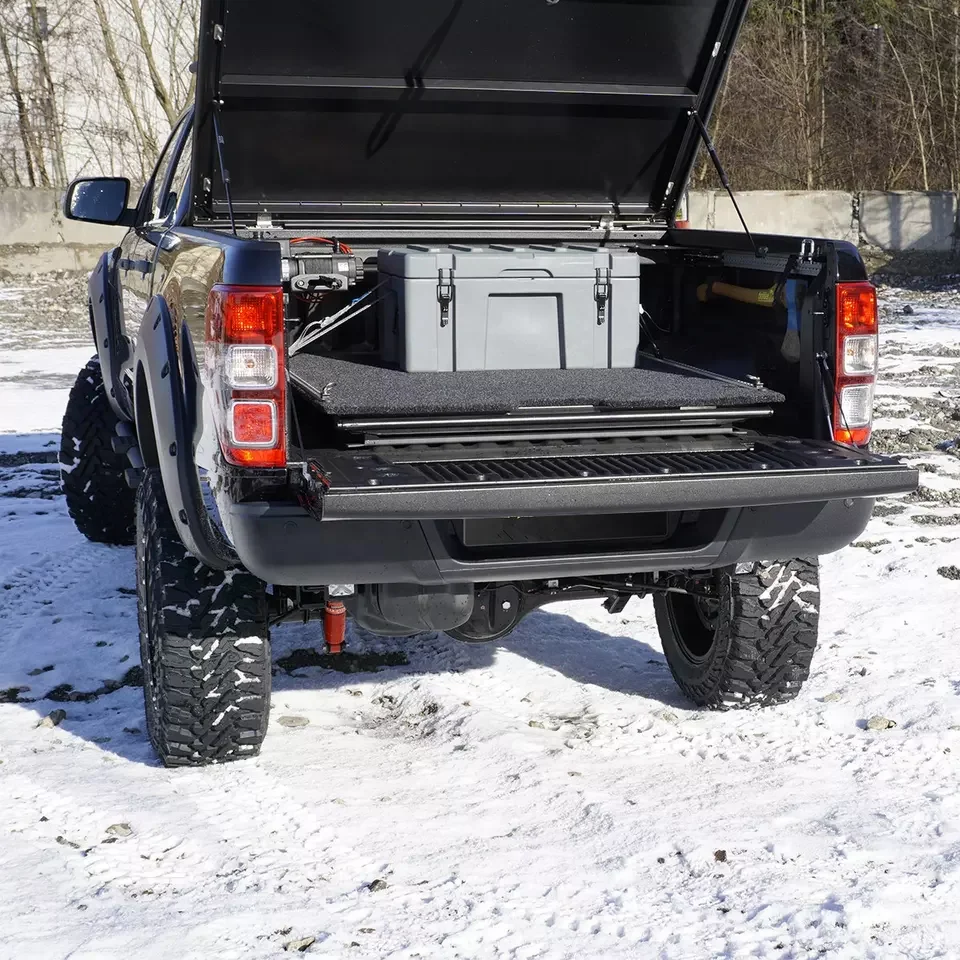 Steel Pickup Cargo Drawers Slide Tray truck bed slide tray