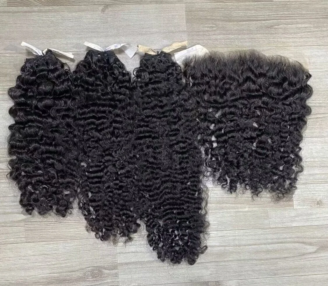 HOT Style BURMESE CURL Raw Vietnamese Hair Cuticle Aligned Human Hair Wigs Factory Wholesale Price Best selling Product