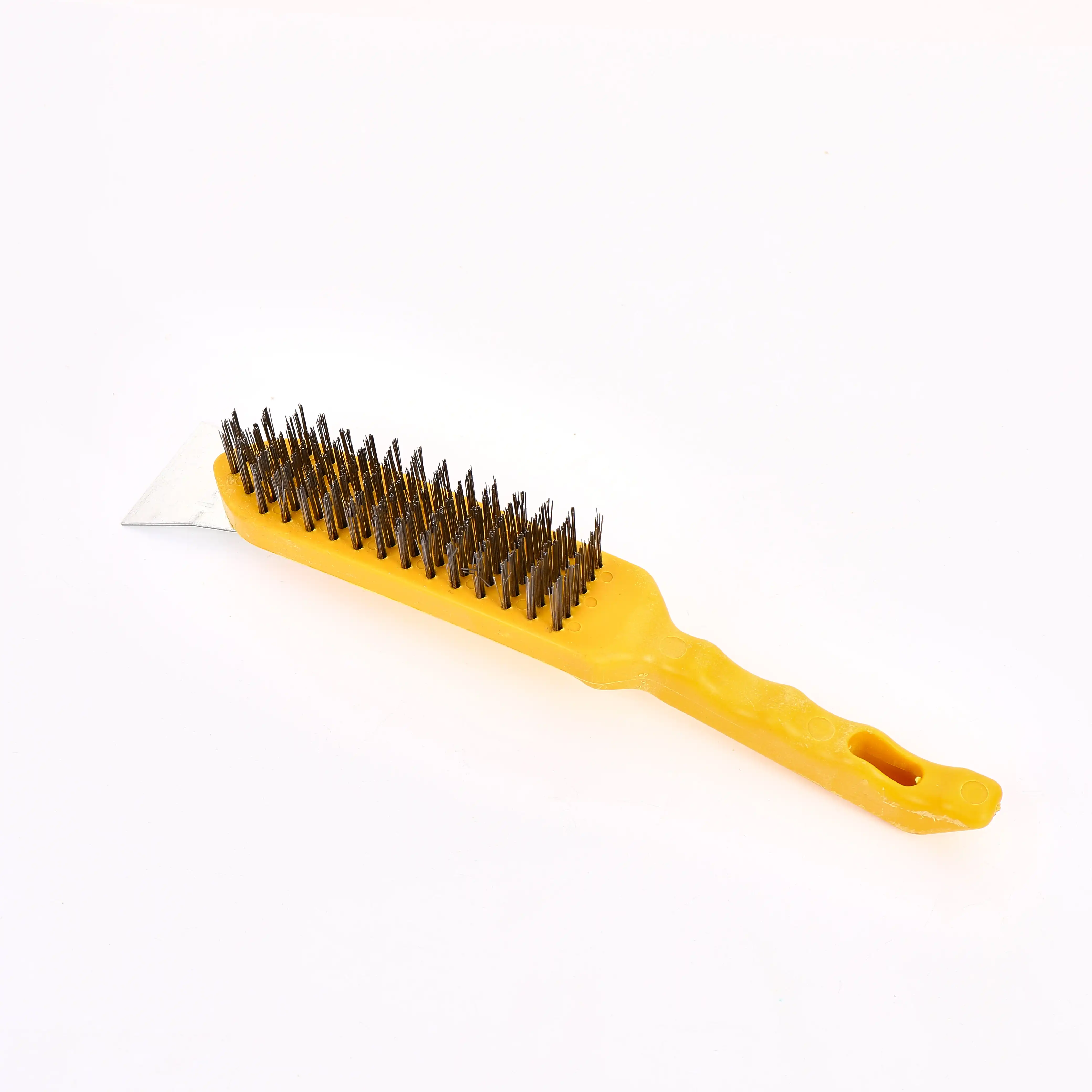 Wire Brush High Quality Galvanized Stainless Steel Brass Wire Cleaning Brush With Wooden Handle