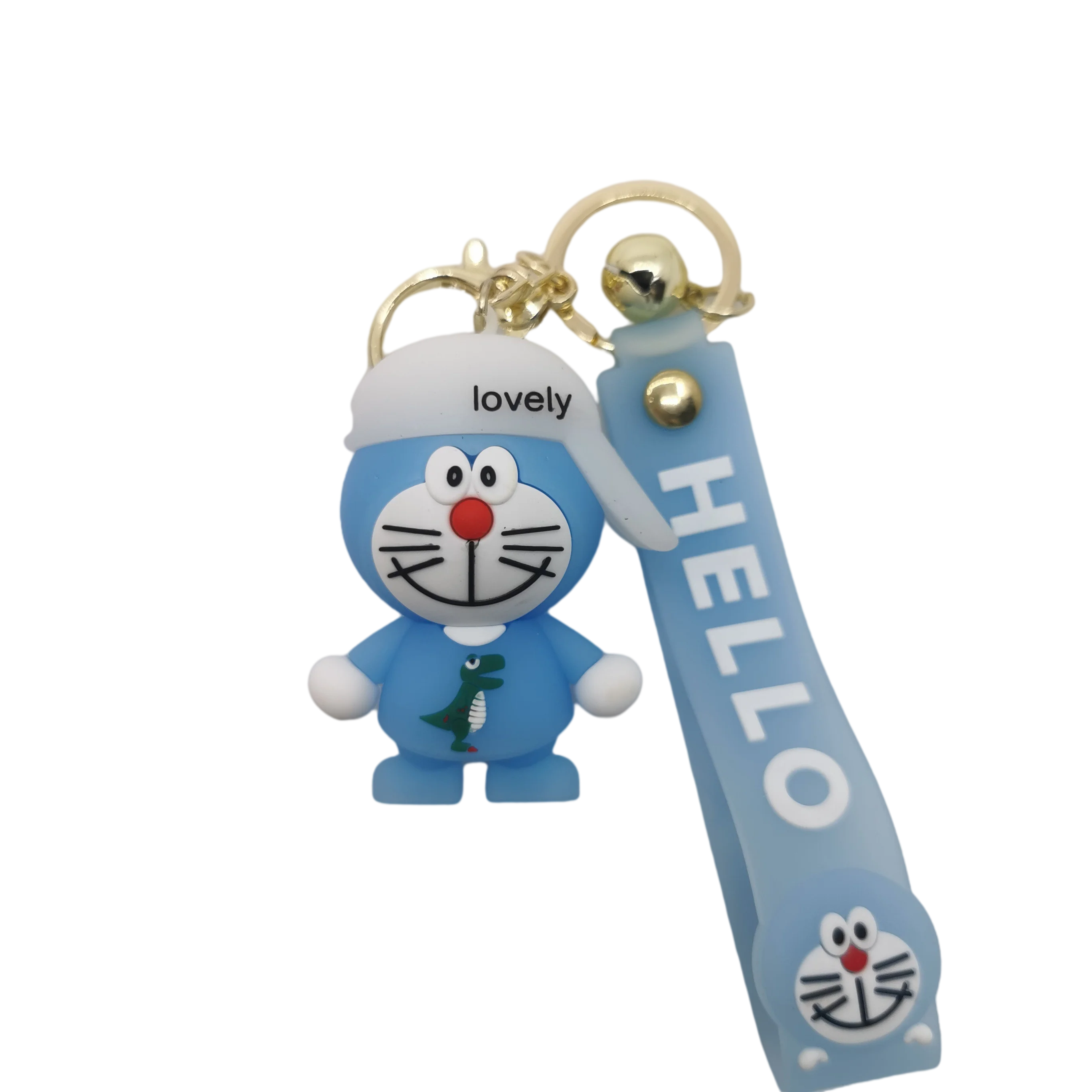 High Quality Custom keyring LOGO 3D Pvc Keychain Rubber Key Chain Promotional Gift