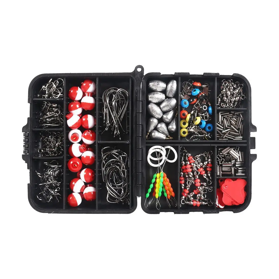New Oem Fishhook Accessories Set Texas Fishing Sea Rock Fishing Set Box Carp Freshwater Saltwater Fishing Tackle Kit