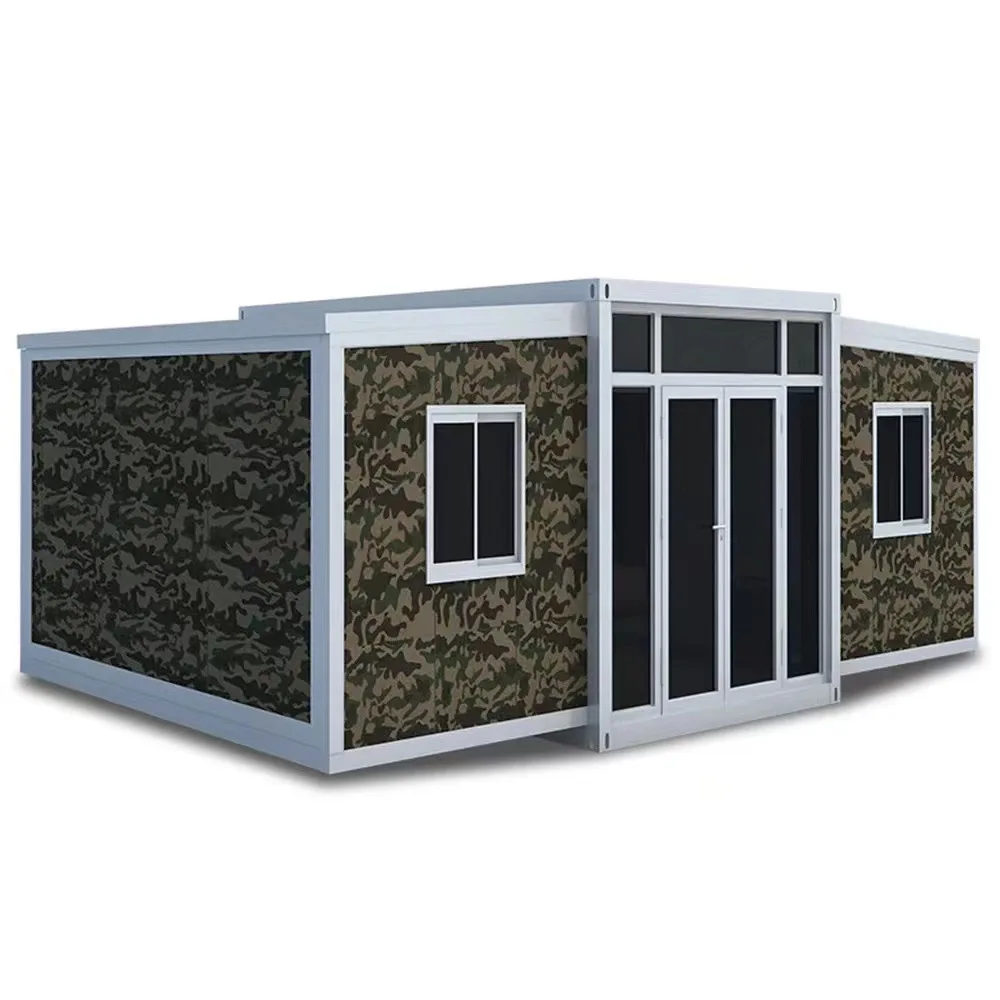 Luxury 2 Bedroom Extendable For Dormitory 30ft Tiny House Prefabricated Home Expandable Prefab Container House Office