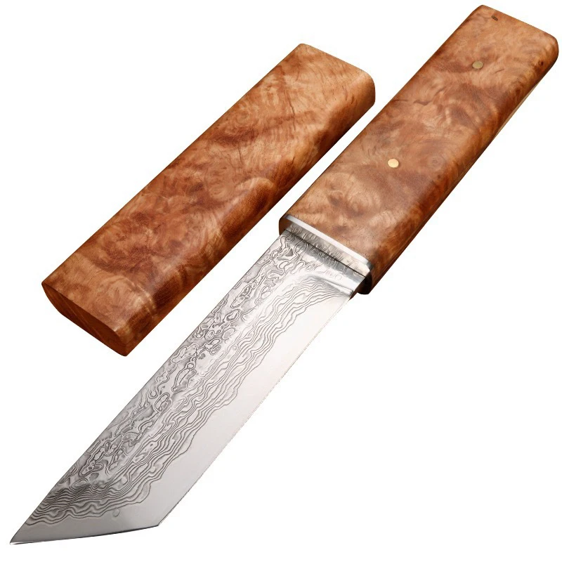 Wholesale OEM damascus steel knife for outdoor knife with camping knife
