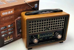 Desktop home radio wireless  AM FM SW multi  band USB TF MP3 rechargeable radio speaker   M-2013BT