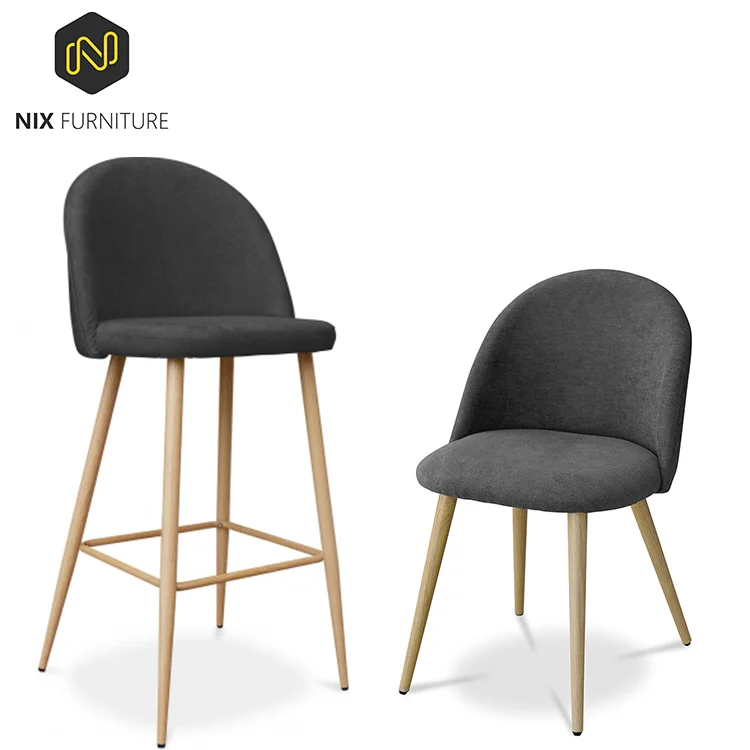 Sedie Da Pranzo Accent Modern Red Fabric Dining Chair