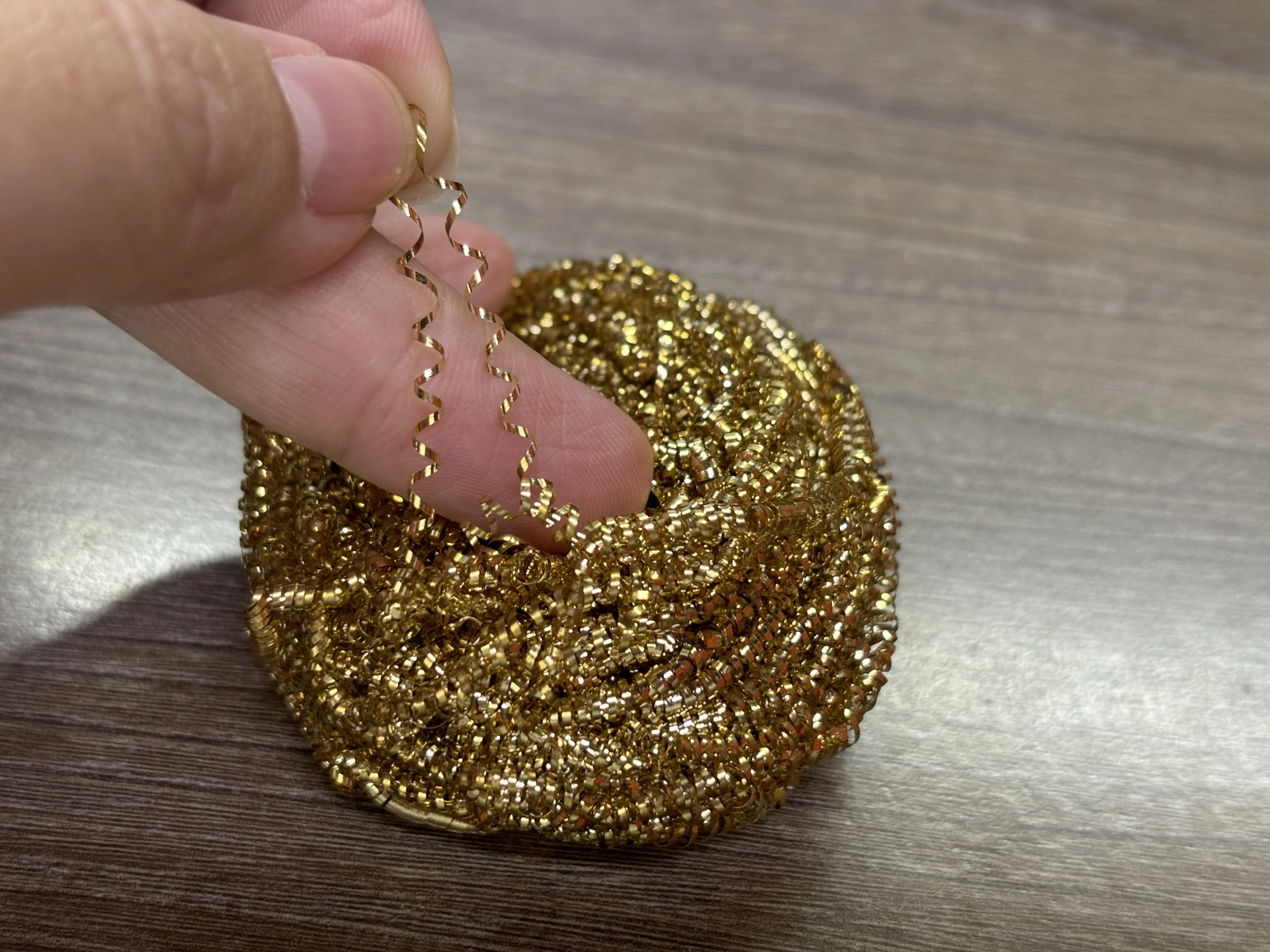 20g pure cooper scourer scrubber copper mesh scrubber