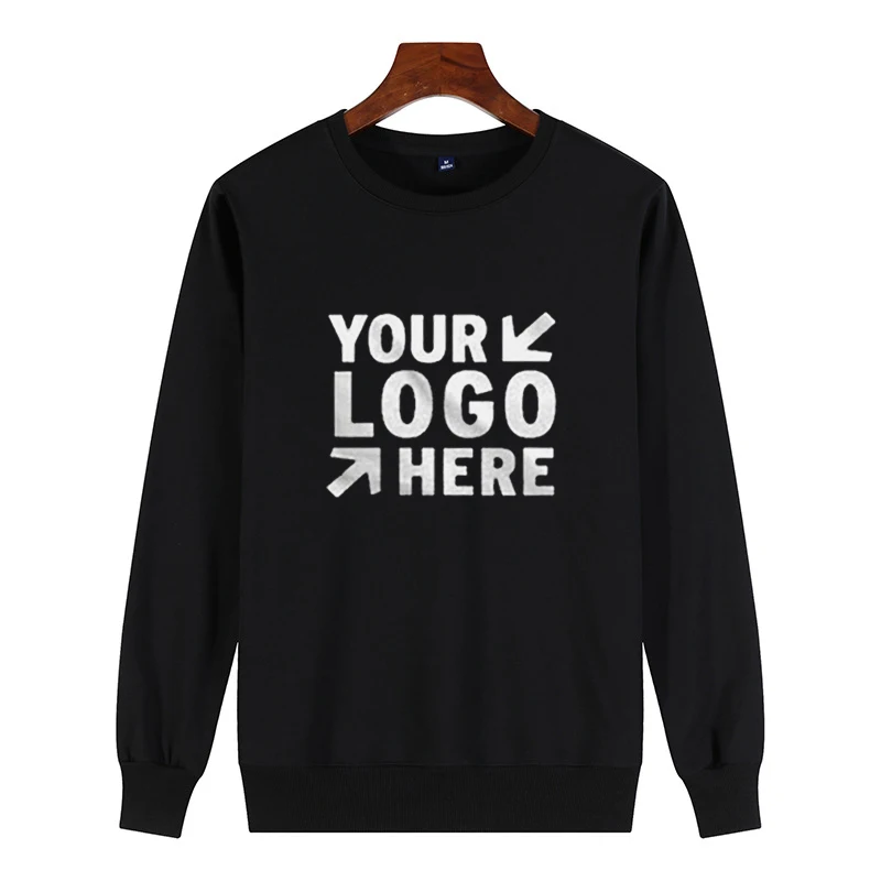 Hellosport, мужские толстовки на заказ, 100% хлопок, розовый, мужская толстовка с вырезом лодочкой, базовый пуловер с капюшоном, простые толстовки с круглым вырезом