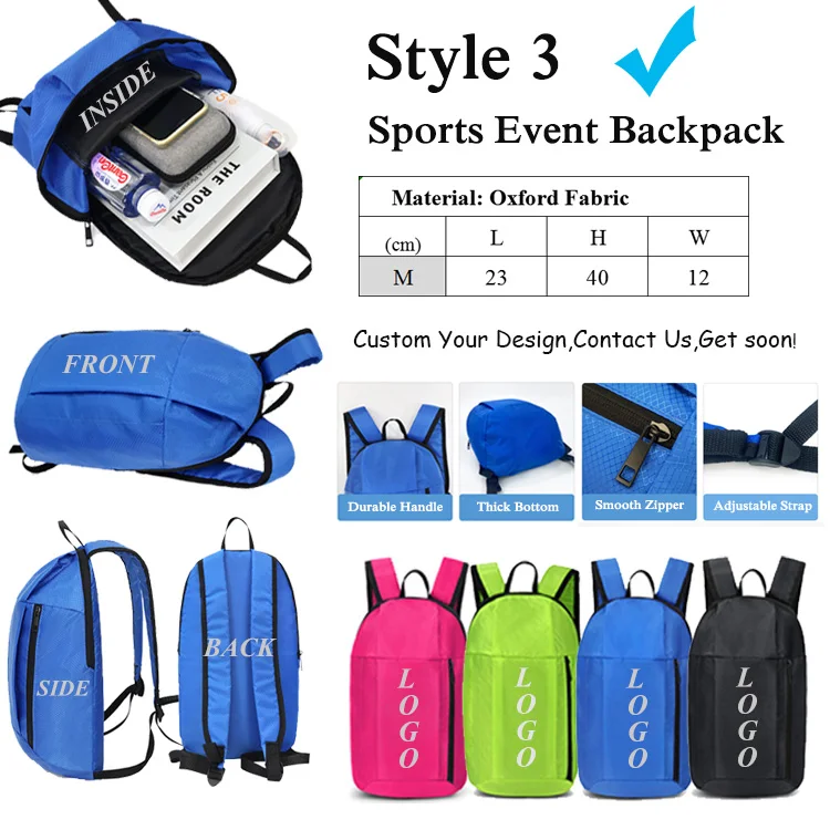 school bag waterproof backpack custom logo