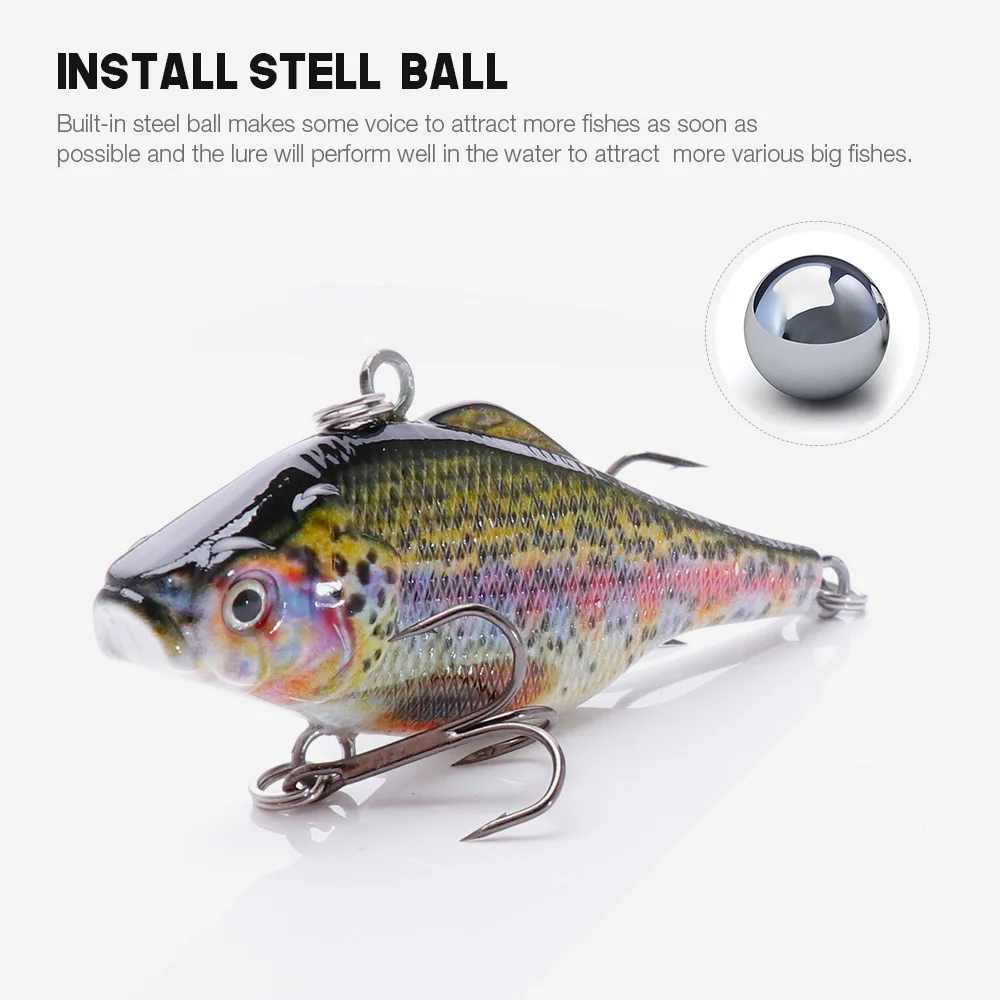 Factory sinking VIB lure vibe fishing lure in China megabass jerkbait bulk fishing tackle