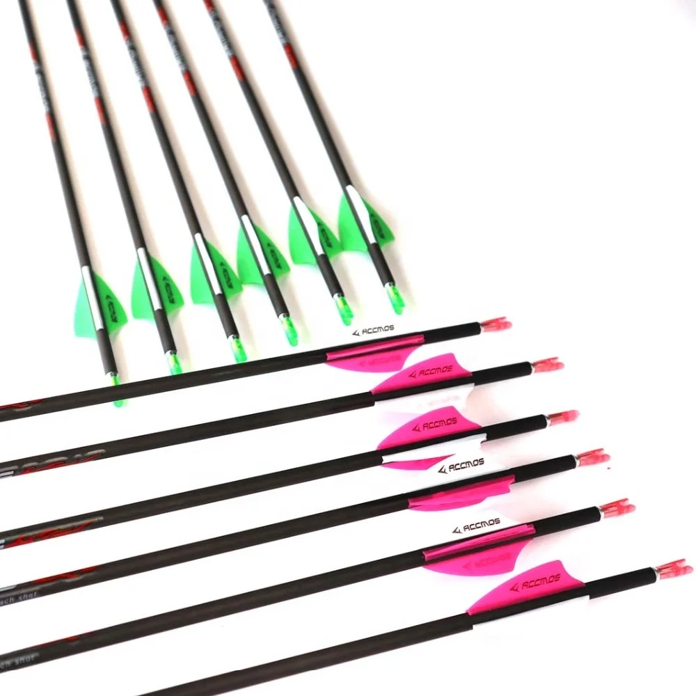 ID 4.2 mm Pure Carbon Arrow Spine 300 350 400 500 600 700 800 900 1000 1100/1300/1500/1800  bow and arrow Shooting hunting