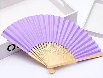 Vintage Style Silk Folding Fan Chinese Japanese Pattern Art Craft Gift Home Decoration Ornaments Dance Hand Fan