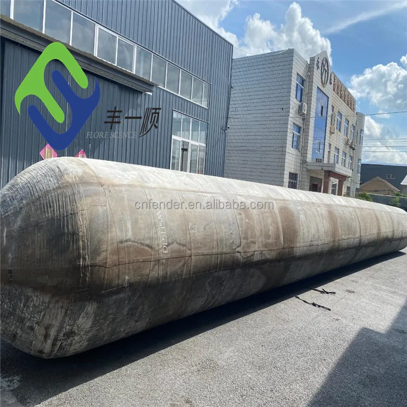 heavy duty ship launching salvage marine dock marinated ship rubber airbag