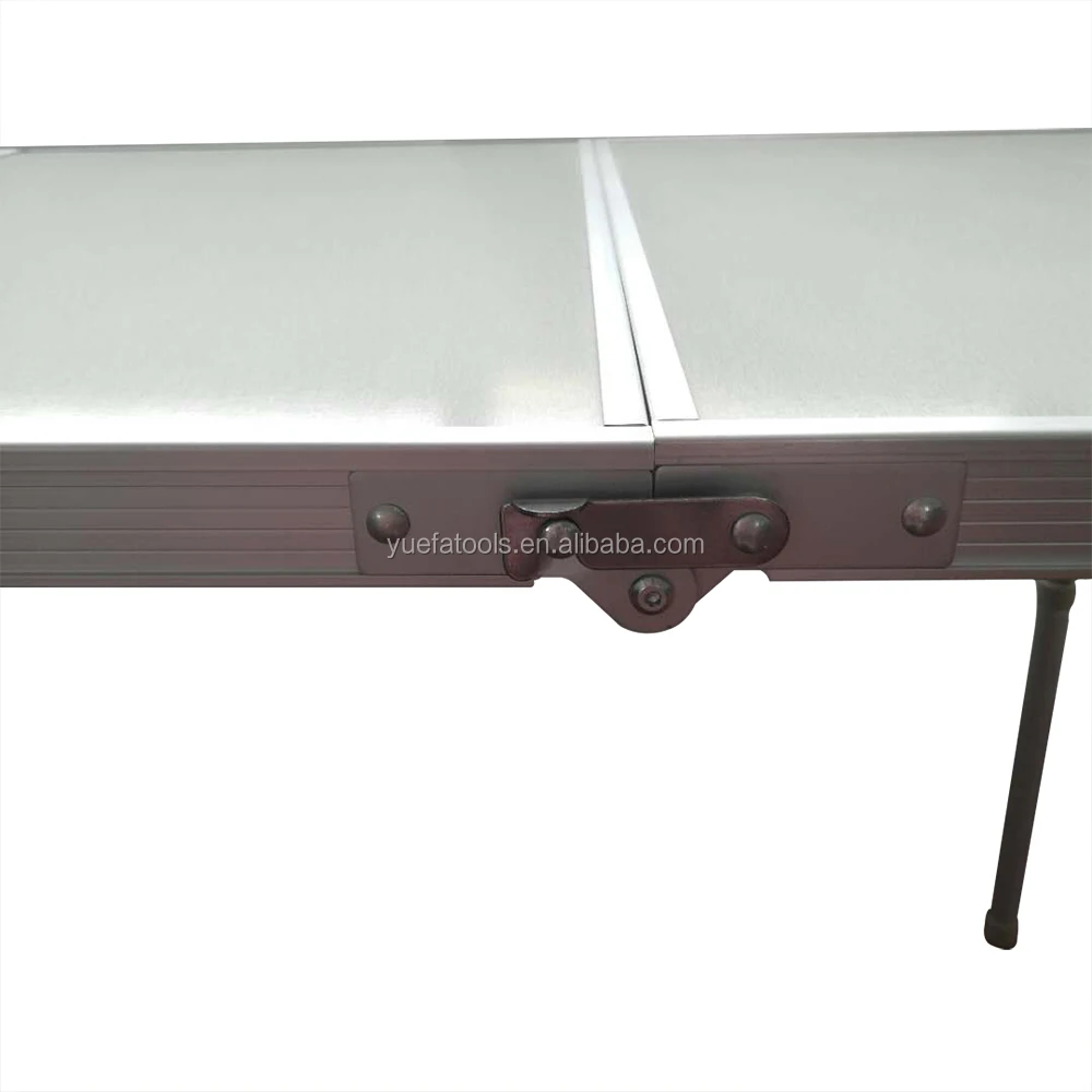
3Section 1.2M Japanese Style Aluminum Folding Table Outdoor Camping and Picnic Table 