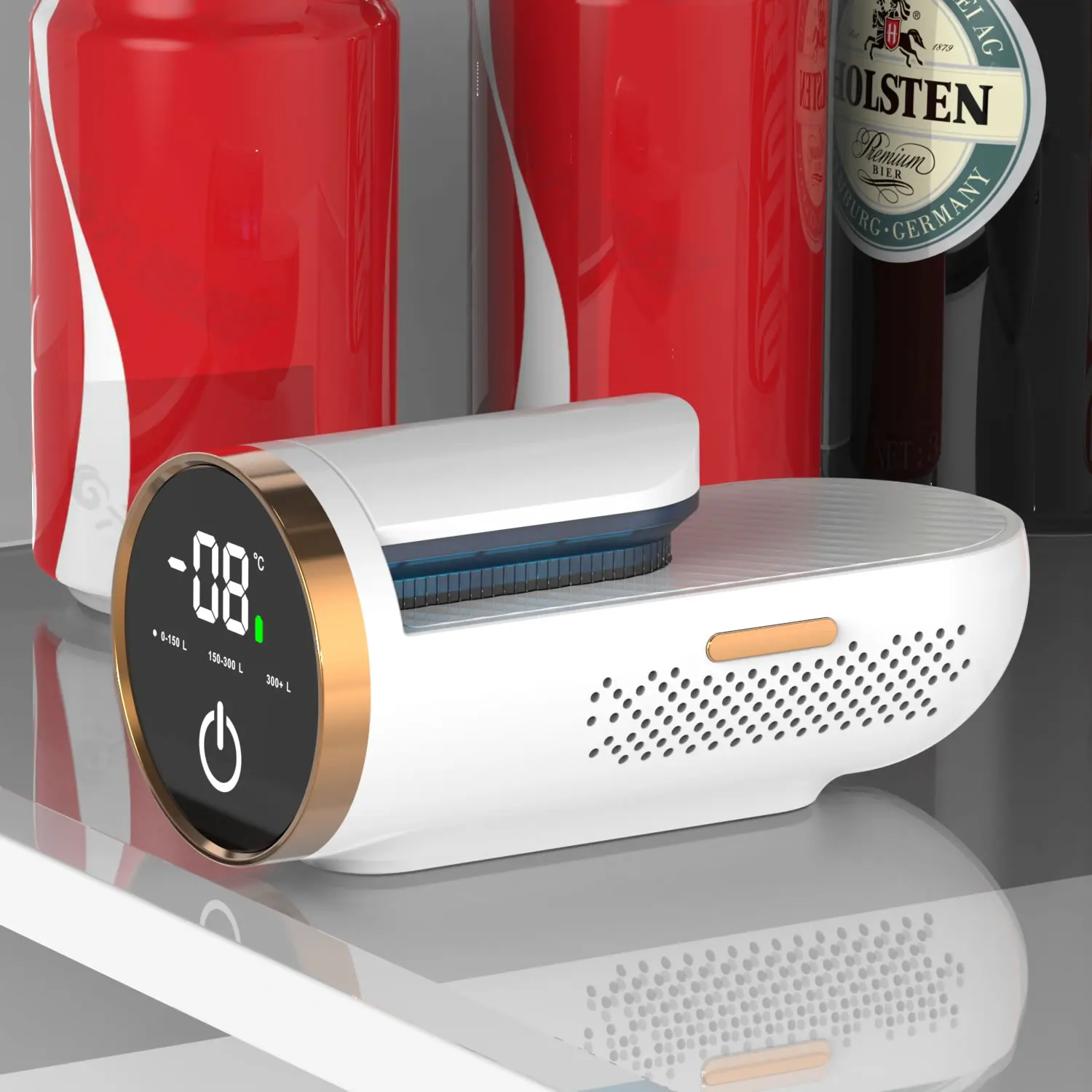 New Product Smells Odor Adsorber Ozone Generator Air Purifier Battery Portable Customized OEM ODM Free Spare Parts 10-15 M2 4W