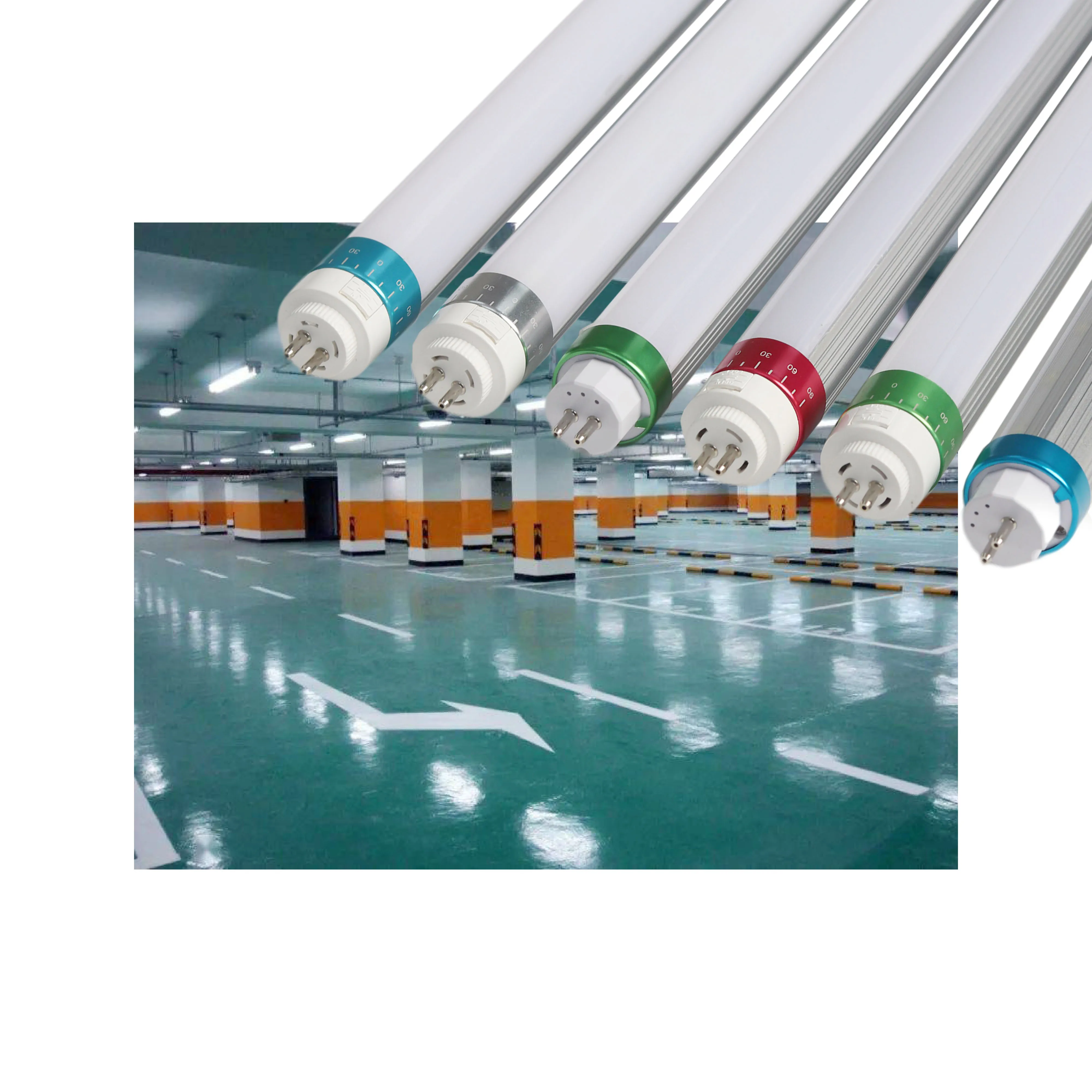 900MM 15W T6 LED Tube Light  Supermarket Workshop Garage Office Lighting LED Lamp 5 Years Warranty