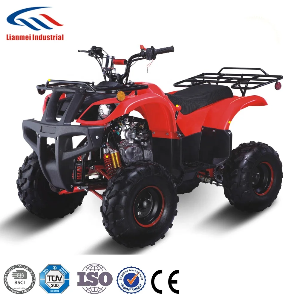Оптовая продажа; Лидер продаж; Высокое качество 4 колеса мотором марки лунсин 110cc 125cc Вездеходы взрослых atv