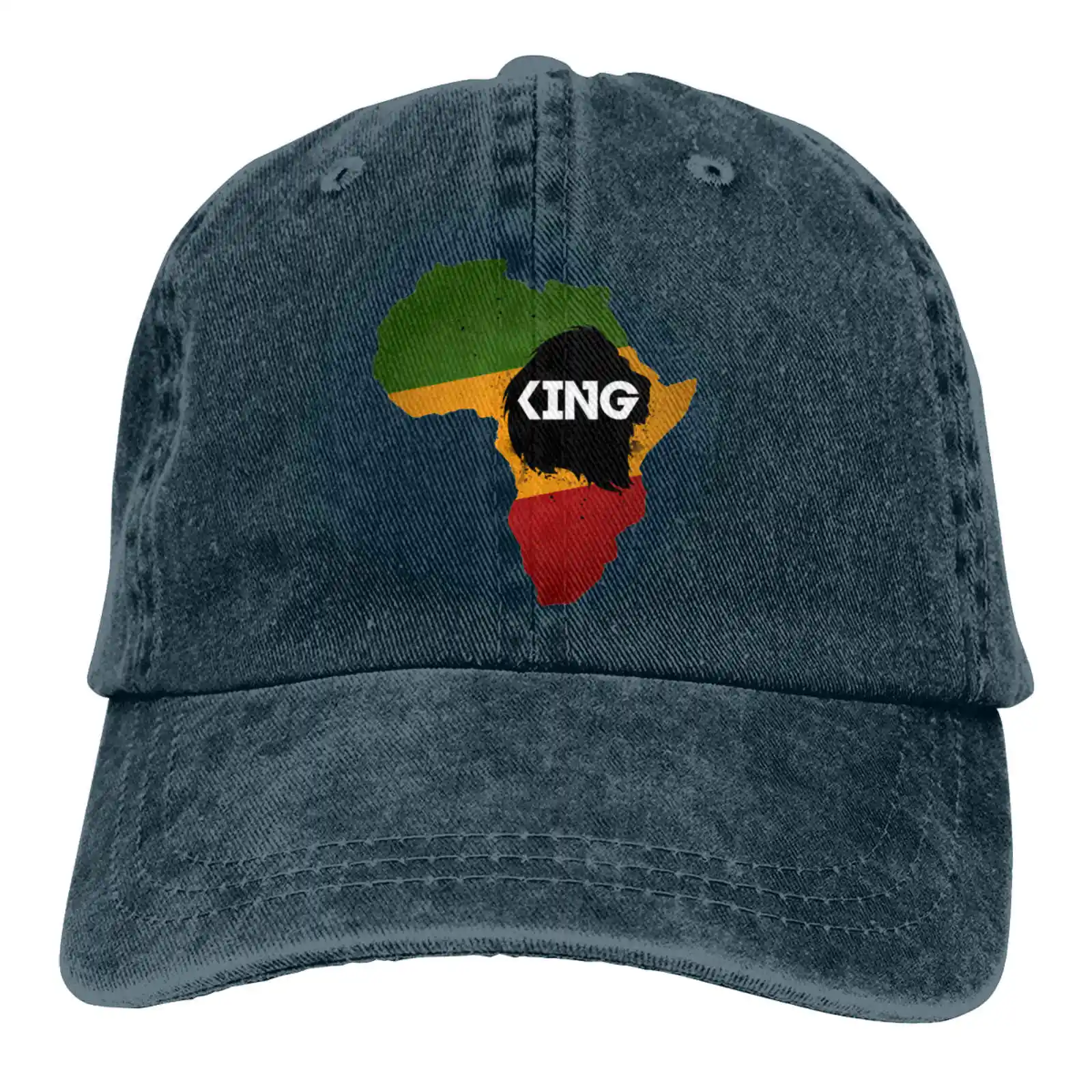  Rasta Rastafari Король Лев Африканский флаг для мужчин и женщин ковбойские кепки беговые волнистые сетчатые шляпы 2021 взрослых Китай Оригинальное