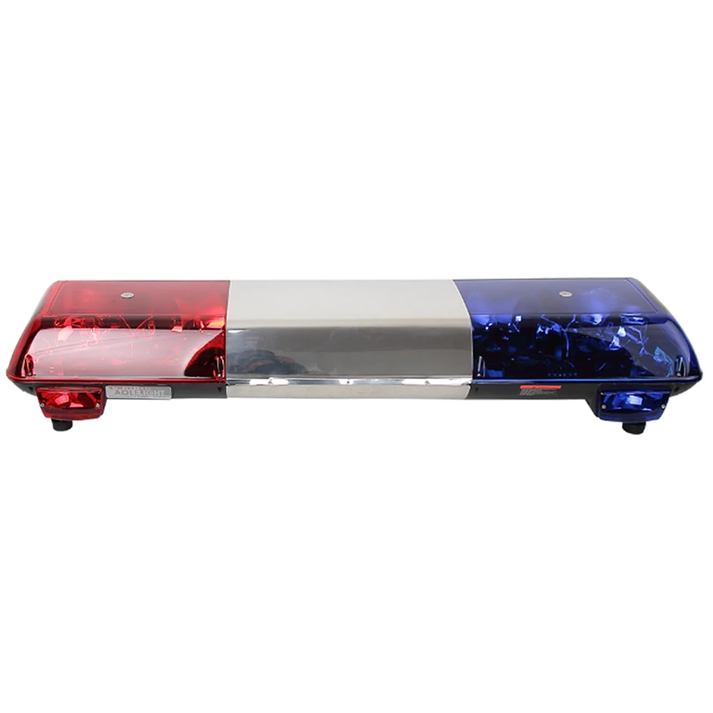Halogen rotating strobe emergency traffic signal  lightbar