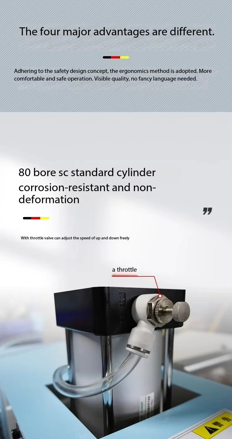 Pneumatic single-side ironing machine/manual + automatic double-gear hot press /logo label hot stamping machine