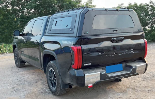 High-quality Light weight Aluminum Expedition Truck Bed Covers Toyota Hard Cover Pickups Camper Truck Canopy for Toyota Hilux