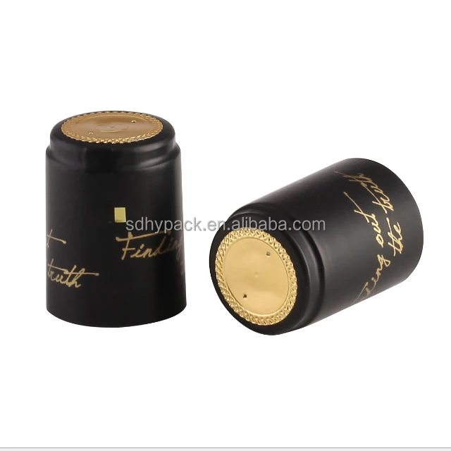 Customized vodka whiskey liquor bottle wine glass bottle heat shrink wraps pvc heat shrink cap seal