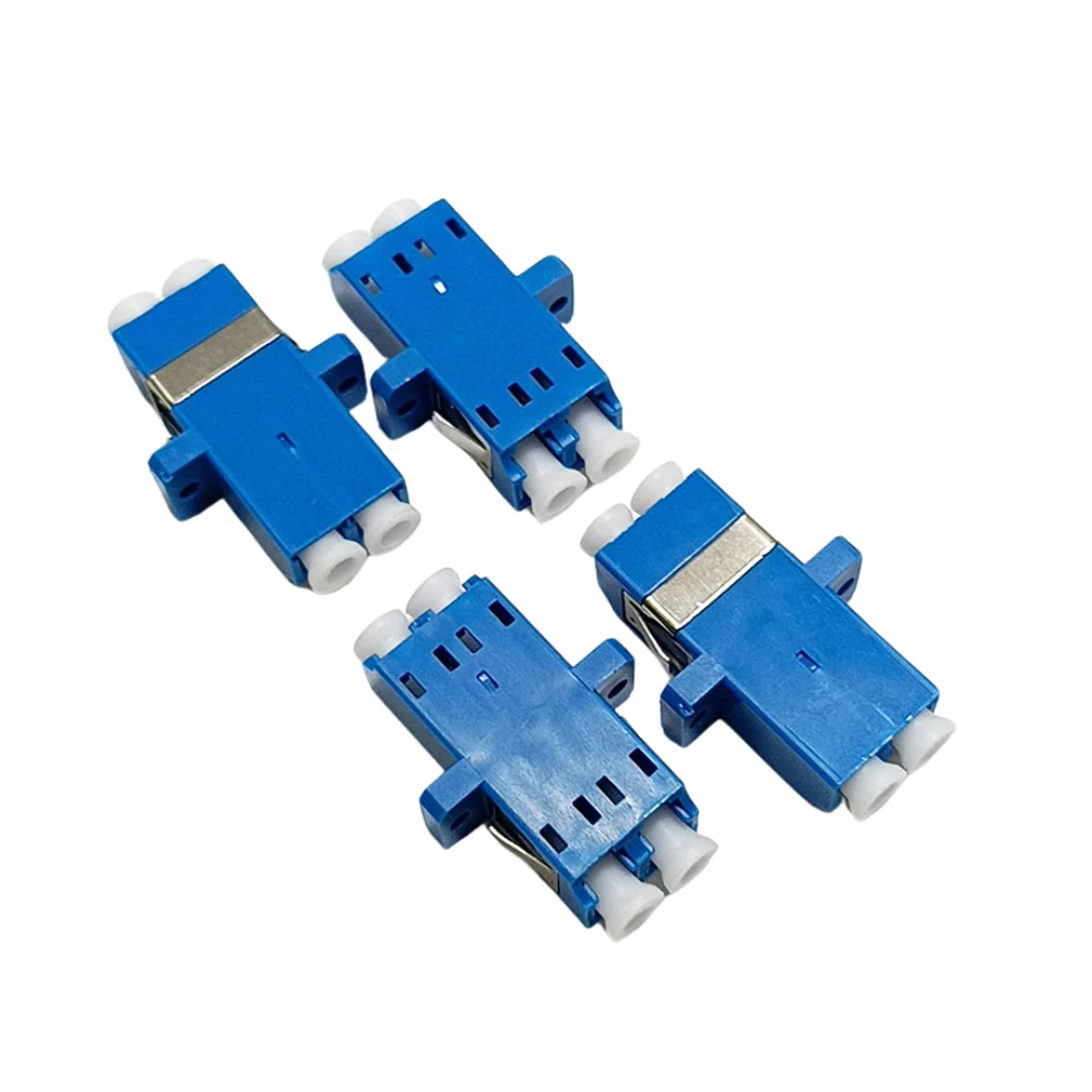 LC/UPC Multimode Fiber Optic Adapter Duplex LC Connector for Equipment Adaptor Connector Hybrid Adaptor