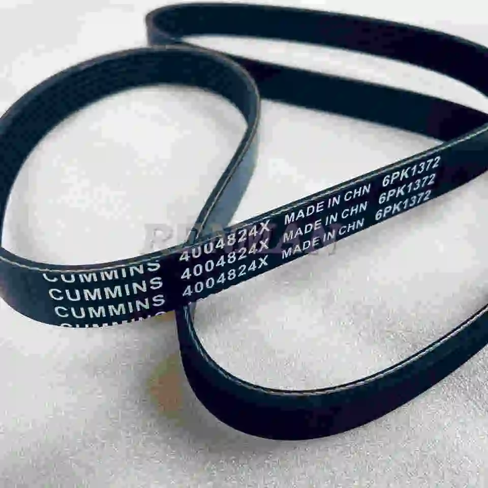 Детали двигателя ISM QSM11 Cummins, приводной ремешок для хладагента с V-образным ребристым ремнем 4004824X 6PK1372 4004824 3099216