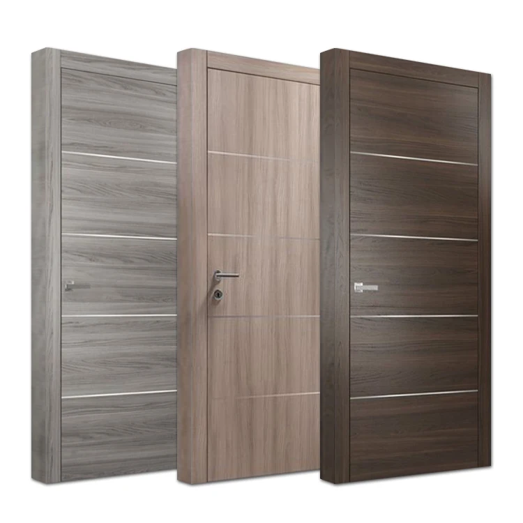 Foshan factory house indoor room colors solid wood doors interior bedroom rosewood wooden door