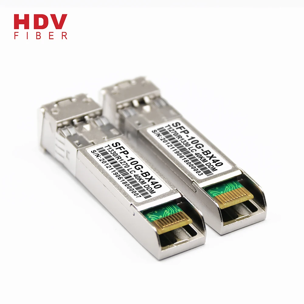 10G Huawei compatible SFP BIDI LC connector 40km sfp transceiver