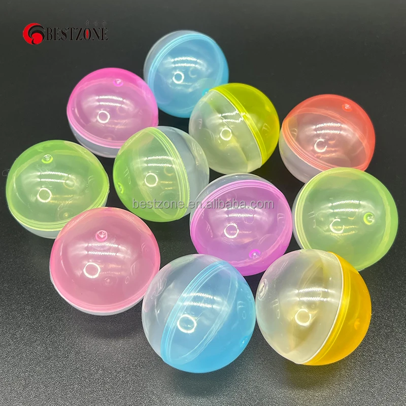 Wholesale Vending Toy Capsule Empty Pokeball 50mm empty Ball For Kids