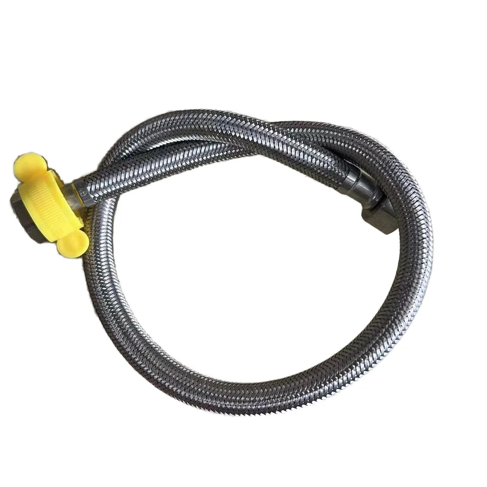 Factory Supply 80cm Explosion-Proof High Pressure Water Hose Stainless Steel Flexible Braided Hose for Toilets