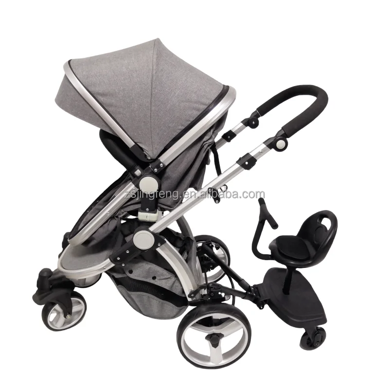 New Design Baby Buggy Board Children Standing Baby Stroller Glider Board Baby Pram Board With Seat For Outdoor Travel
