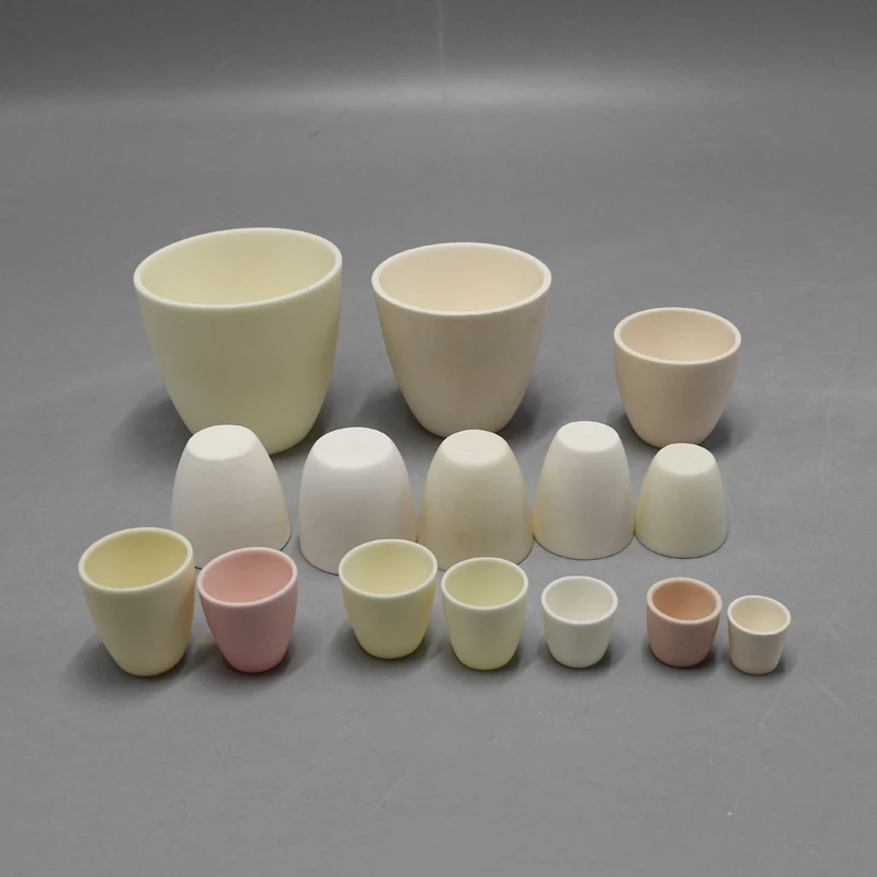 Curved Corundum Crucible 99 High Quality Alumina Crucible