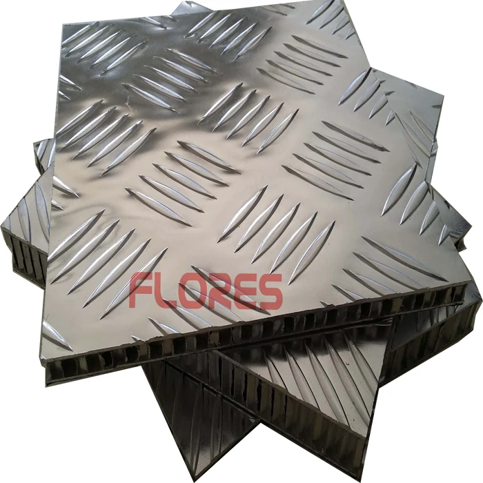 anti-skid aluminum honeycomb panel
