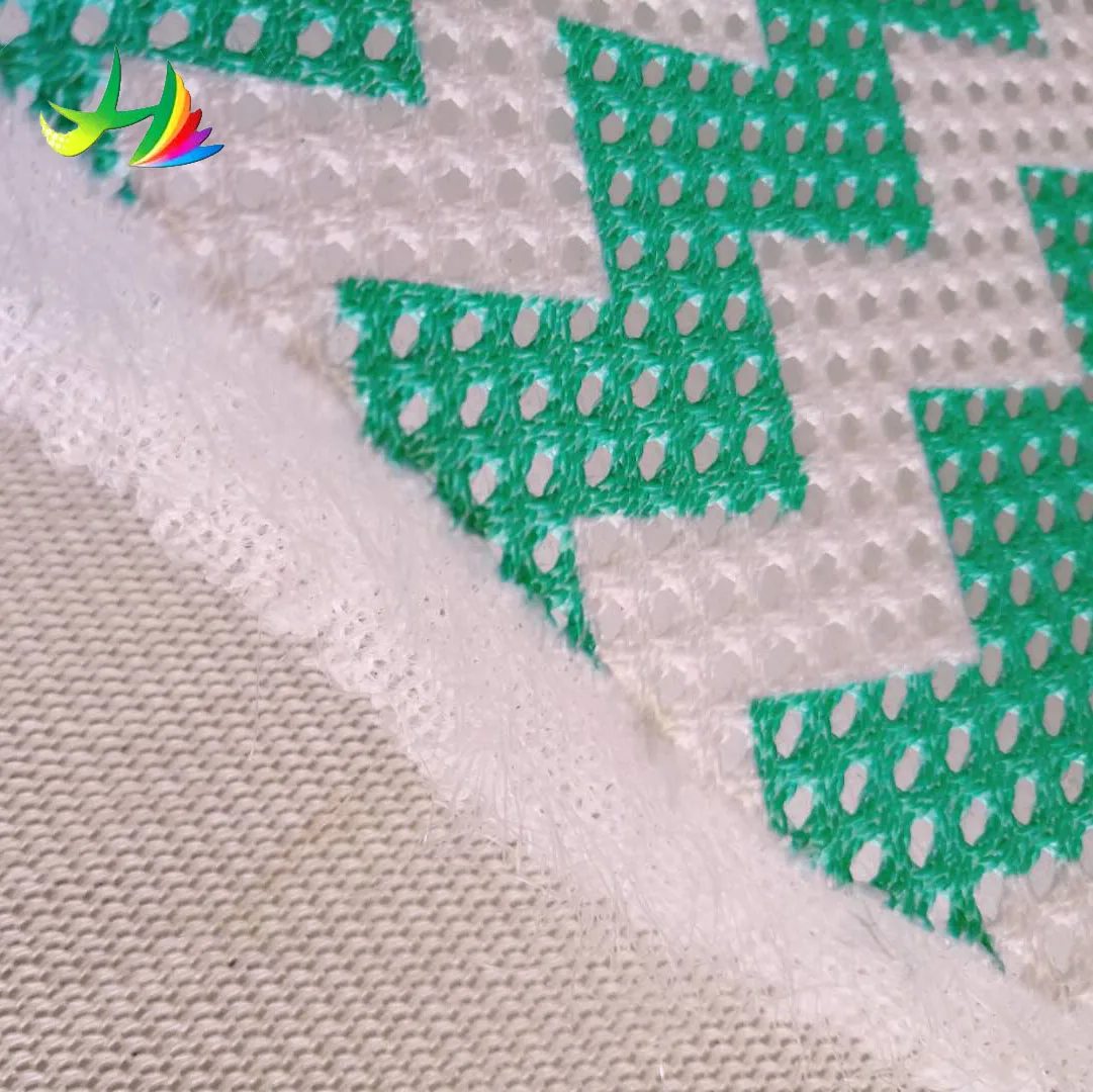 100 polyester 3D mesh fabric floor mat price beach mat mesh fabric for chair 3D air mesh for cooling mat