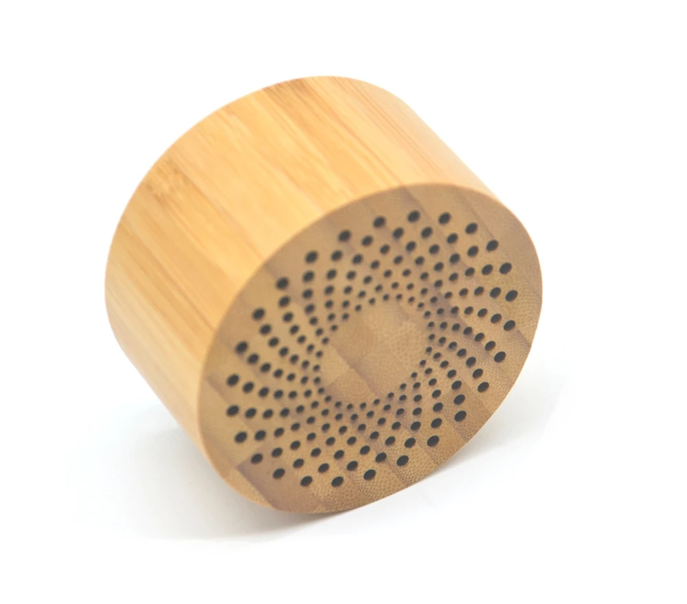 2020 Popular 3w mini bamboo speaker portable hands free wireless speaker