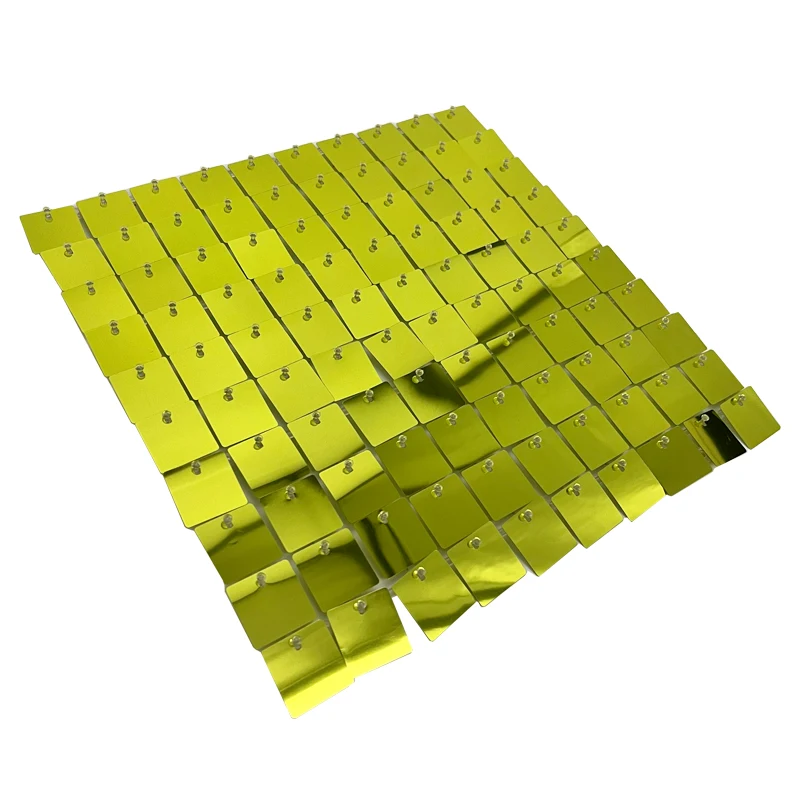 Hot Sale 4D Sequin Shimmering Dynamic Wind Flapping Wall Panel Backdrop For Wedding Decoration