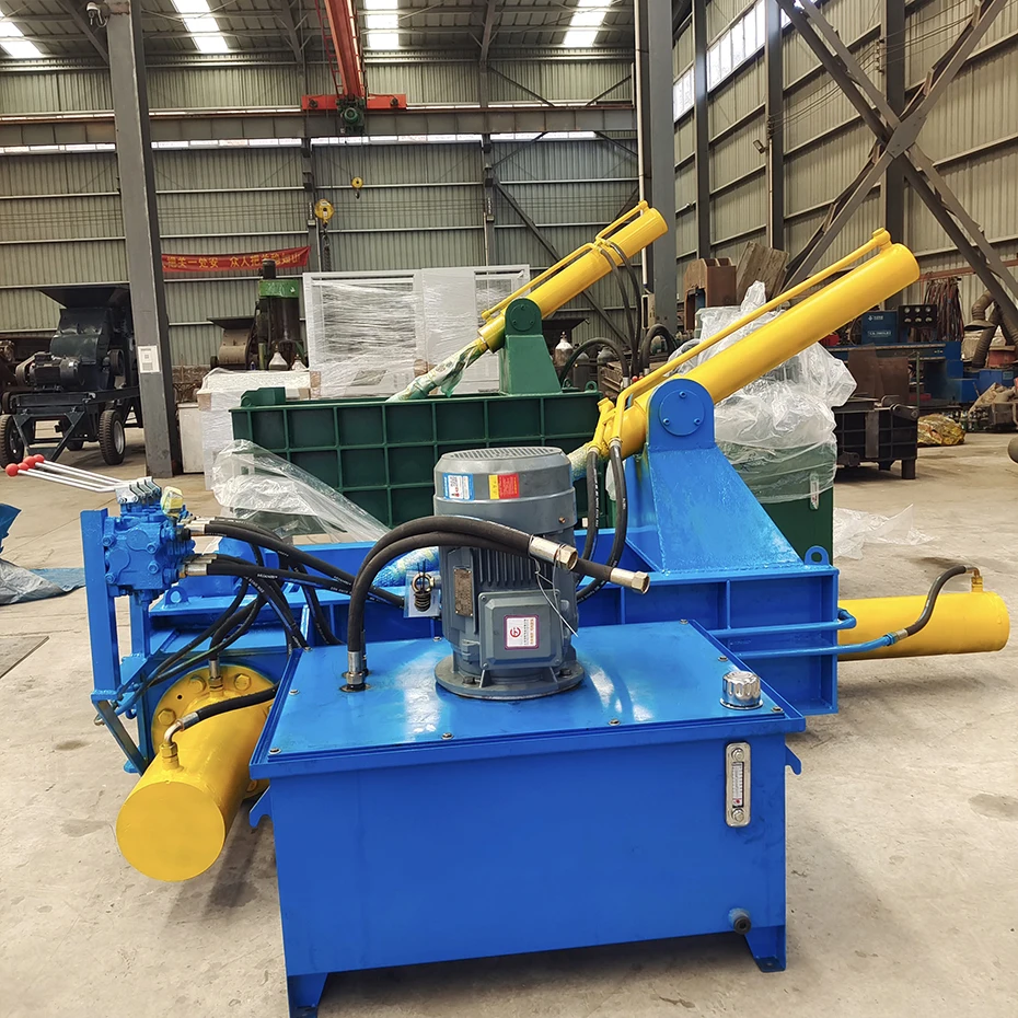 2024 Hot sale straw baler machine baler needles solar trash compactor hydorlic fresh cloth bale press machine