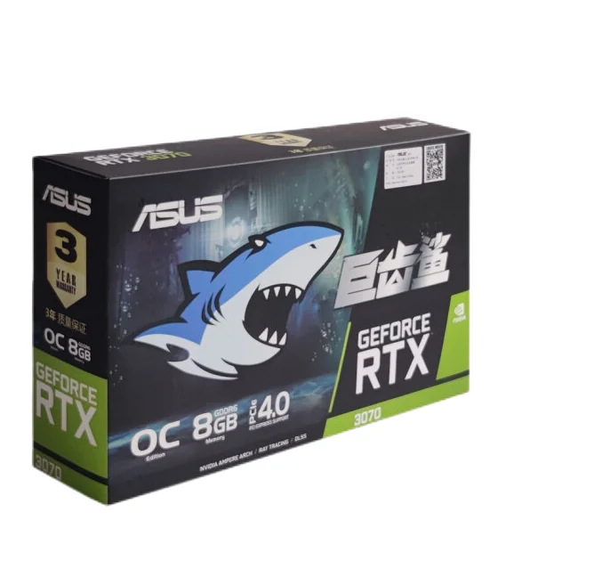Для ASUS ATS-RTX3070-O8G-GAMING LHR компьютерных игр rtx3070 8 Гб gpu видеокарта купить asus rtx 3070 видеокарты на
