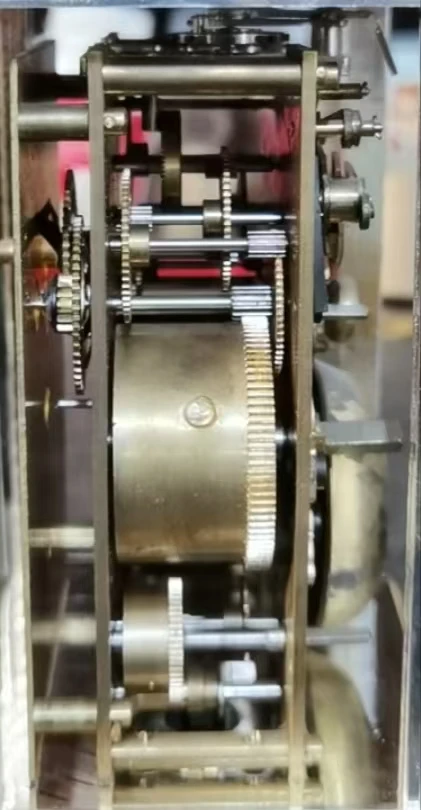 Chinese Handcrafted Rosewood Case Engraved Gilt Dial Carved 8 Days Repeater Brass Mechanical Strike Pendulum Table Clock/Watch