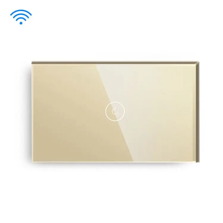 Беспроводной умный выключатель света MVAVA 1 клавиша Wi-Fi настенный 118 мм Alexa